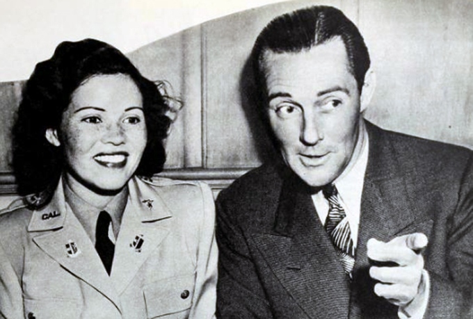 Fidler with his second wife, Roberta "Bobby" Law.