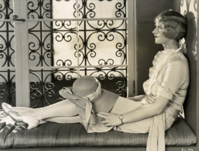 Natalie Kingston as a blonde in about 1927.