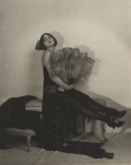 Natalie strikes a pose probably for her Peacock Dance in 1923-1924.
